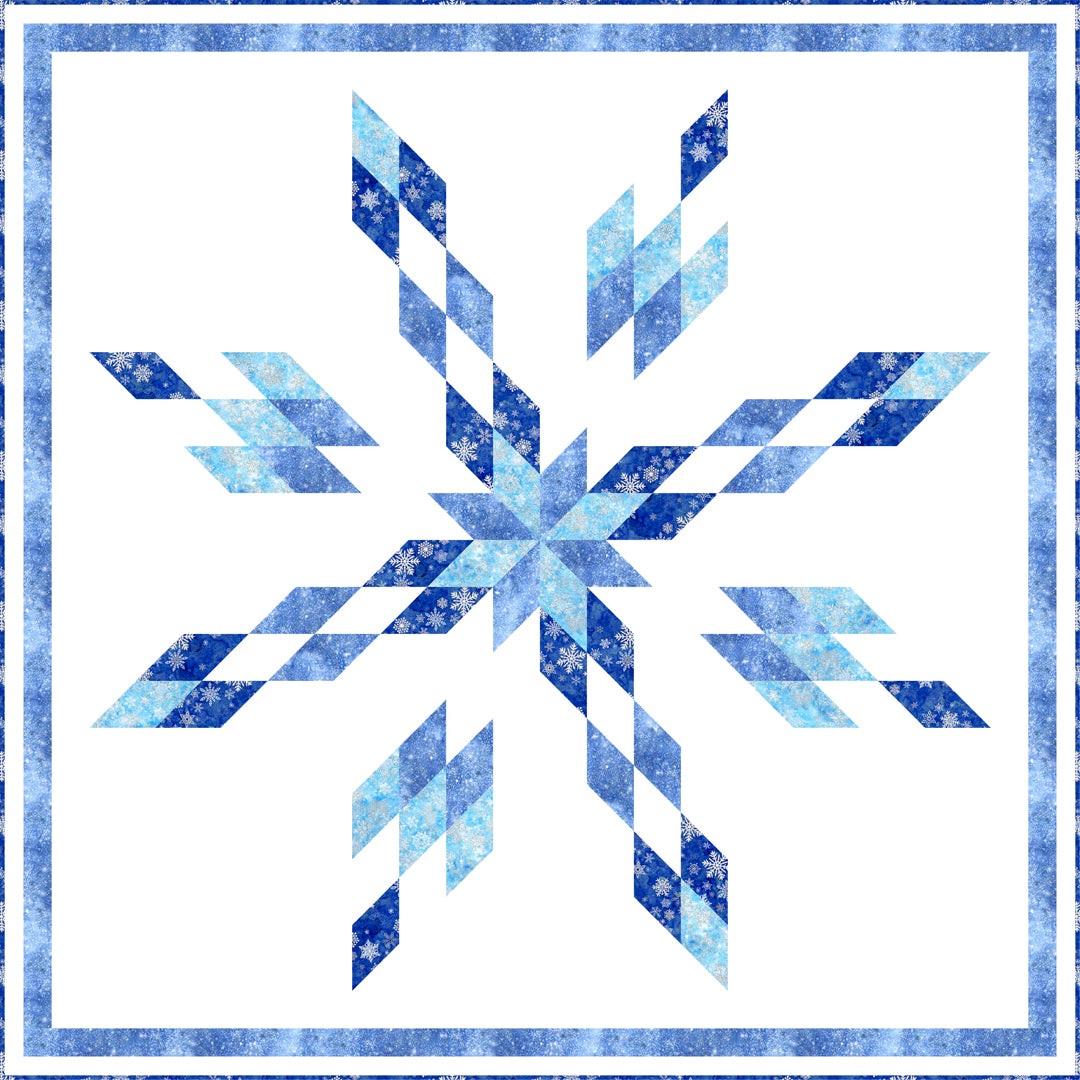 Winter Burst Quilt<br>by Cyndi Hershey<br>Available June 2027