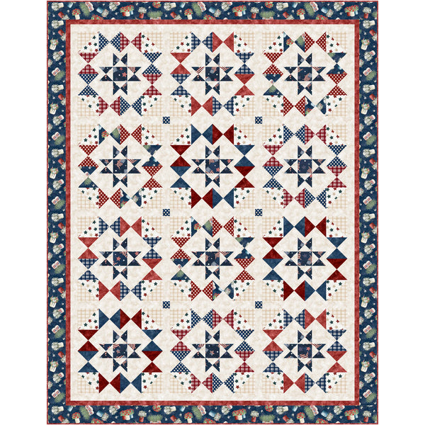 Farmhouse Americana<br>Let Freedom Ring Quilt<br>by Wendy Sheppard<br>Available Now!