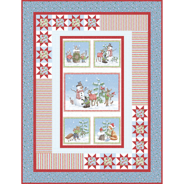 Winter Friends Quilt<br>by Lisa Swenson Ruble<br>Available Now!