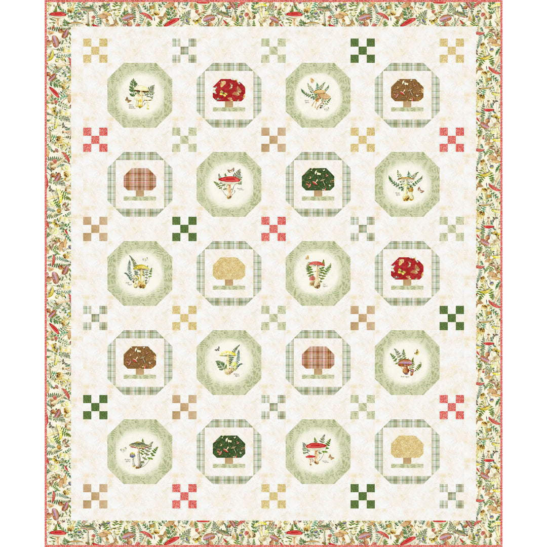 Forest Floor Quilt<br>by Wendy Sheppard<br>Available September 2026