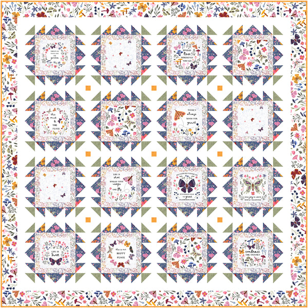 Spread Your Wings Quilt<br>by Wendy Sheppard<br>Available Now!