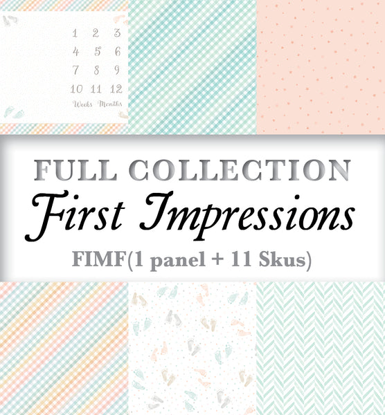 First Impressions Full Collection – P&B Textiles