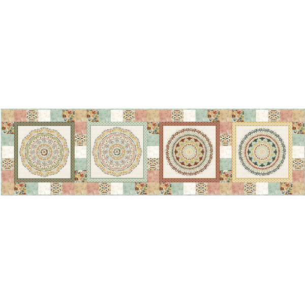 Floral Chic Table Runner<br>by Wendy Sheppard<br>Available Now!