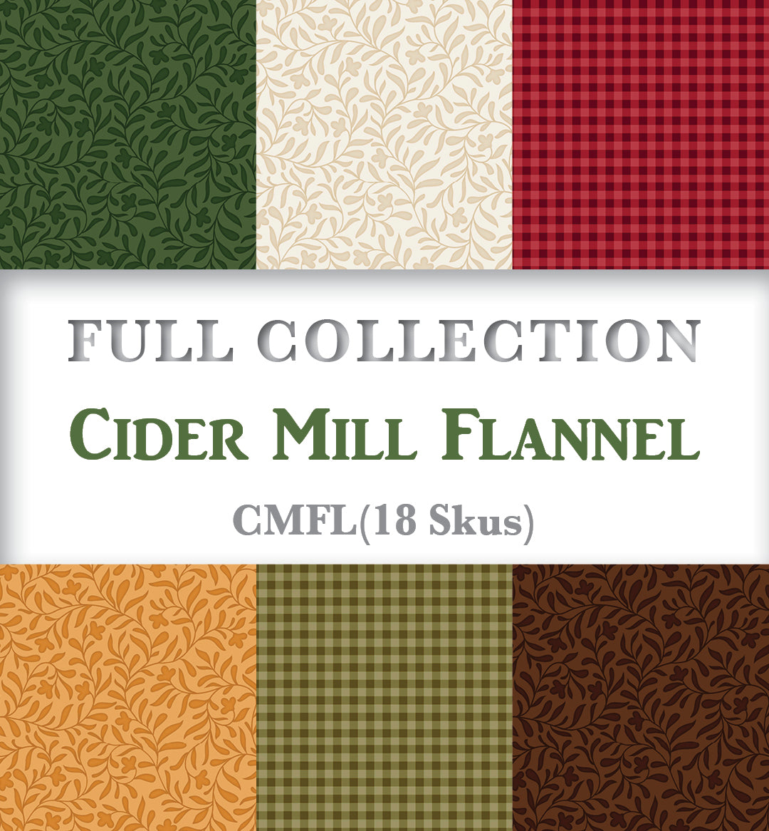Cider Mill Flannel<br>Full Bolt Collection