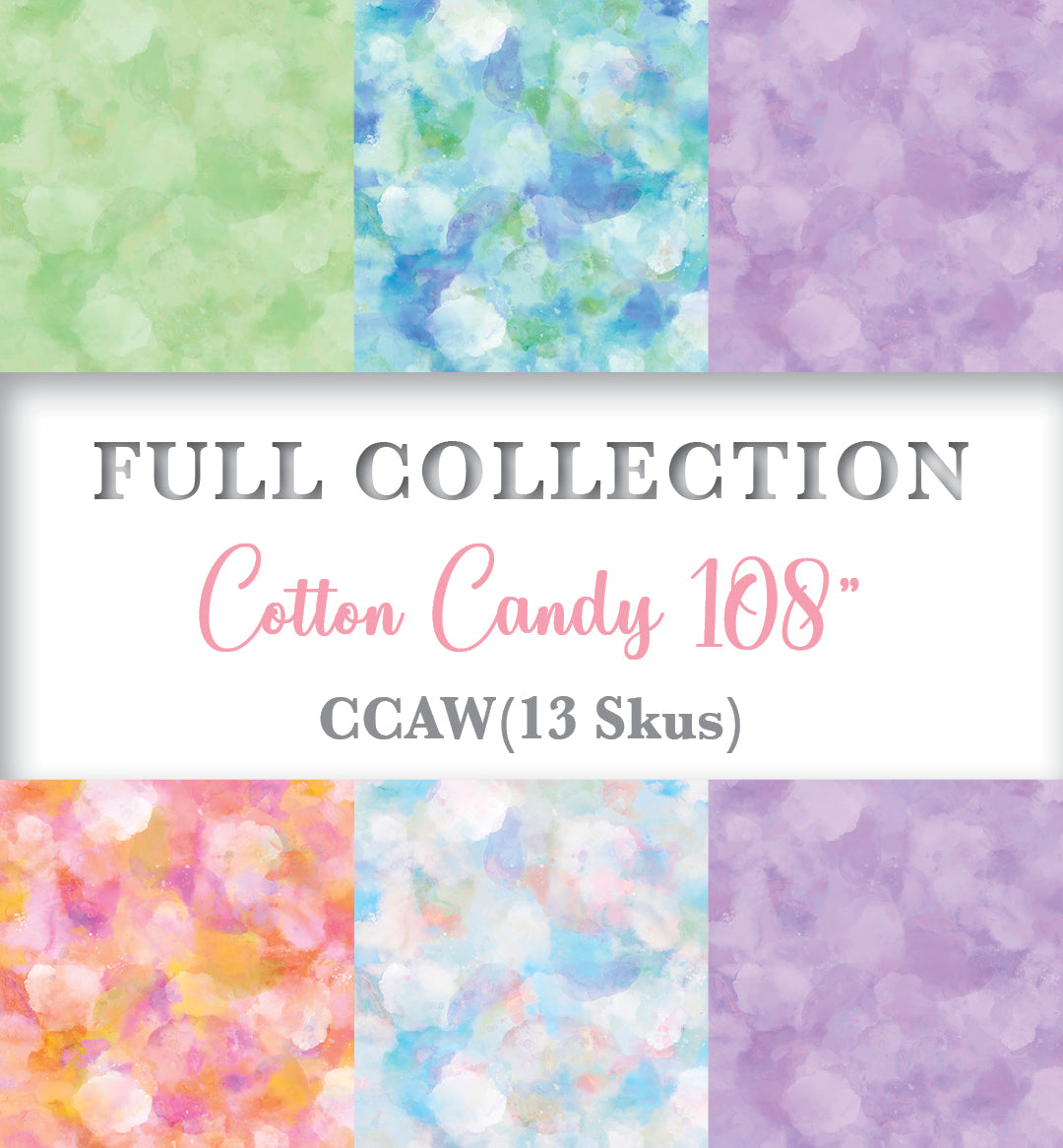 Cotton Candy 108"<br>Full Bolt Collection