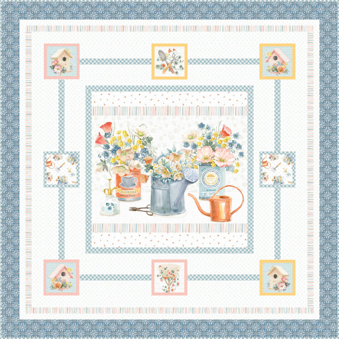 Gardenscape Quilt<br>by Wendy Sheppard<br>Available February 2026