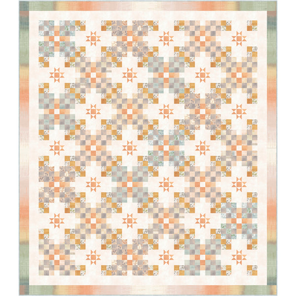 Stars of Gold Quilt<br>by Wendy Sheppard<br>Available October 2025