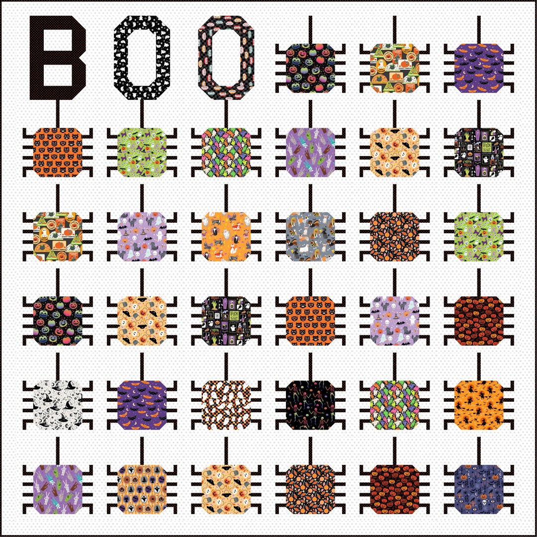 Boo-tiful Webs Quilt<br>by Wendy Sheppard<br>Available April 2027