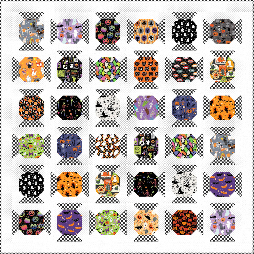 Phantom Flavors Quilt<br>by Wendy Sheppard<br>Available April 2027