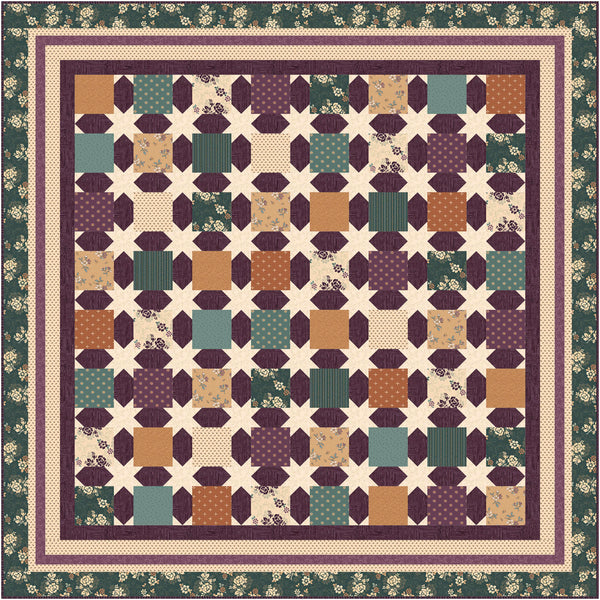 The Heritage Collection<br>Heritage Stars Quilt<br>by Wendy Sheppard<br>Available Now!