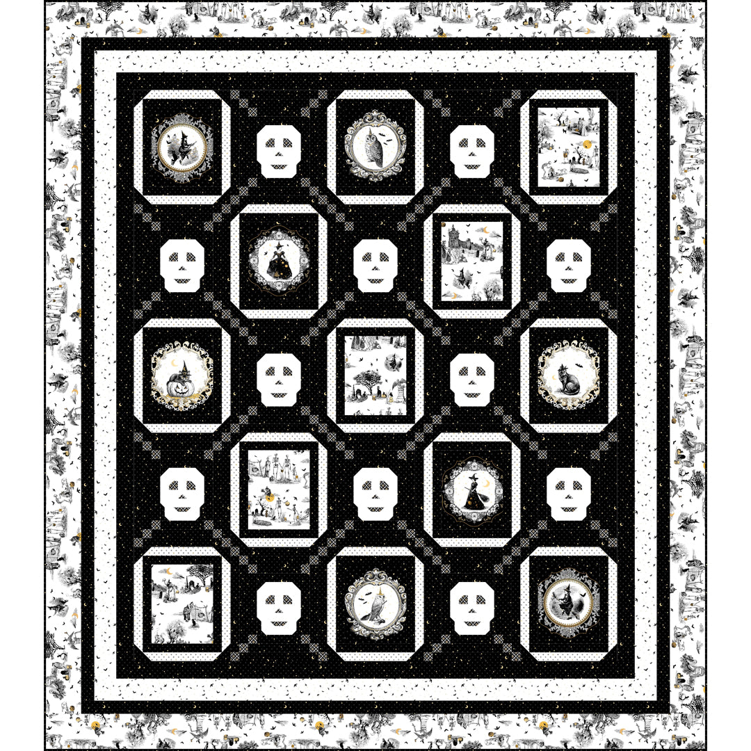 Dead Threads Quilt Dark<br>by Wendy Sheppard<br>Available April 2027