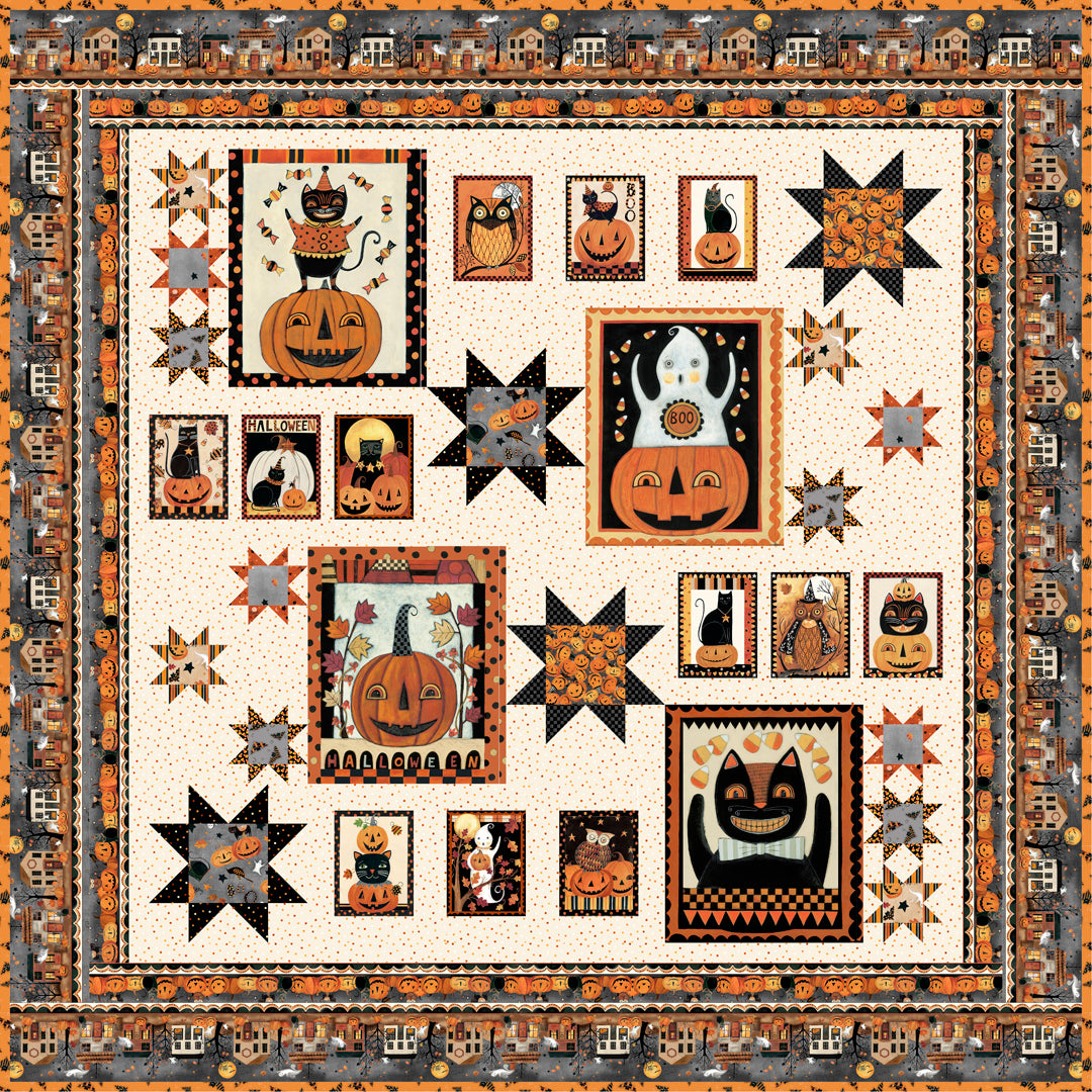 Harvest Moon Magic Quilt<br>by QuiltCakes<br>Available April 2027