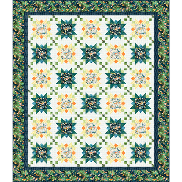 Star Lilies Quilt<br>by Stacey Day<br>Available Now!