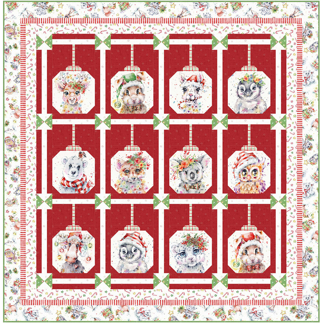 Little Darlings Christmas<br>Darling Ornaments by Wendy Sheppard<br>Available May 2024.