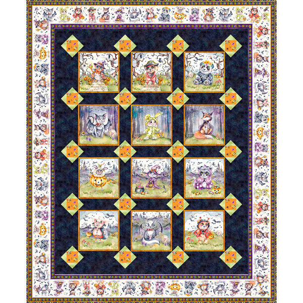 Spooky Smiles Quilt<br>by Stacey Day<br>Available April 2026