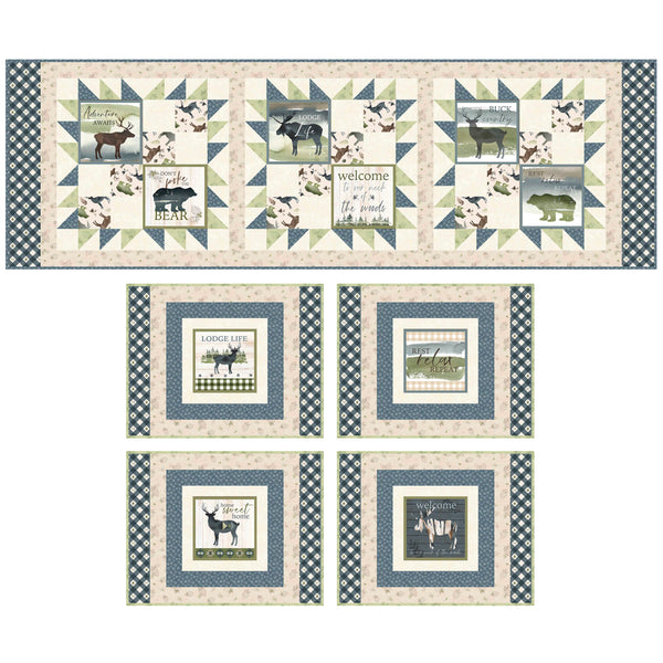 Lodge Life Table Set<br>by Wendy Sheppard<br>Available Now!