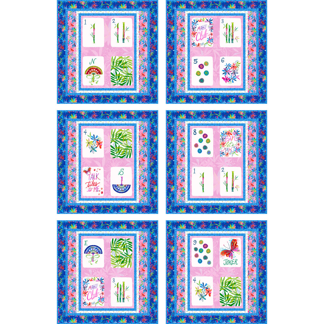 Let’s Mahj Table Set - Napkin Set<br>Cyndi Hershey<br>Available January 2027