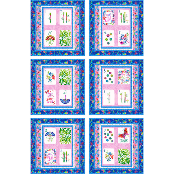 Let’s Mahj Table Set - Napkin Set<br>Cyndi Hershey<br>Available January 2027