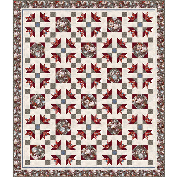 Le Jardin<br>Quilt by Cyndi Hershey<br>Available  Now!