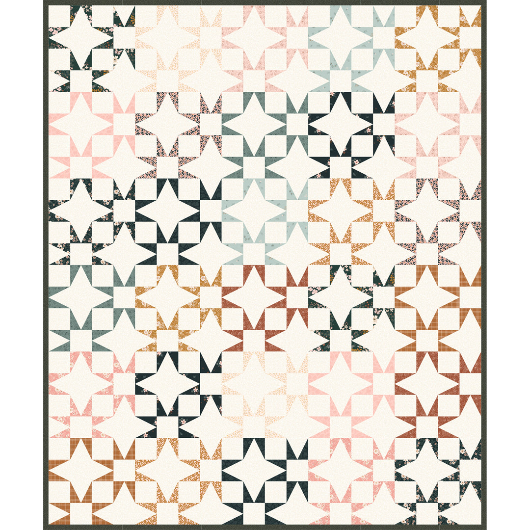 Starlight Grove Quilt<br>QuiltCakes<br>Pattern for Purchase