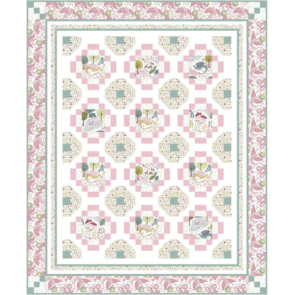 Mystical Kingdom<br>Quilt #2 by Cyndi Hershey<br>Available February 2024.