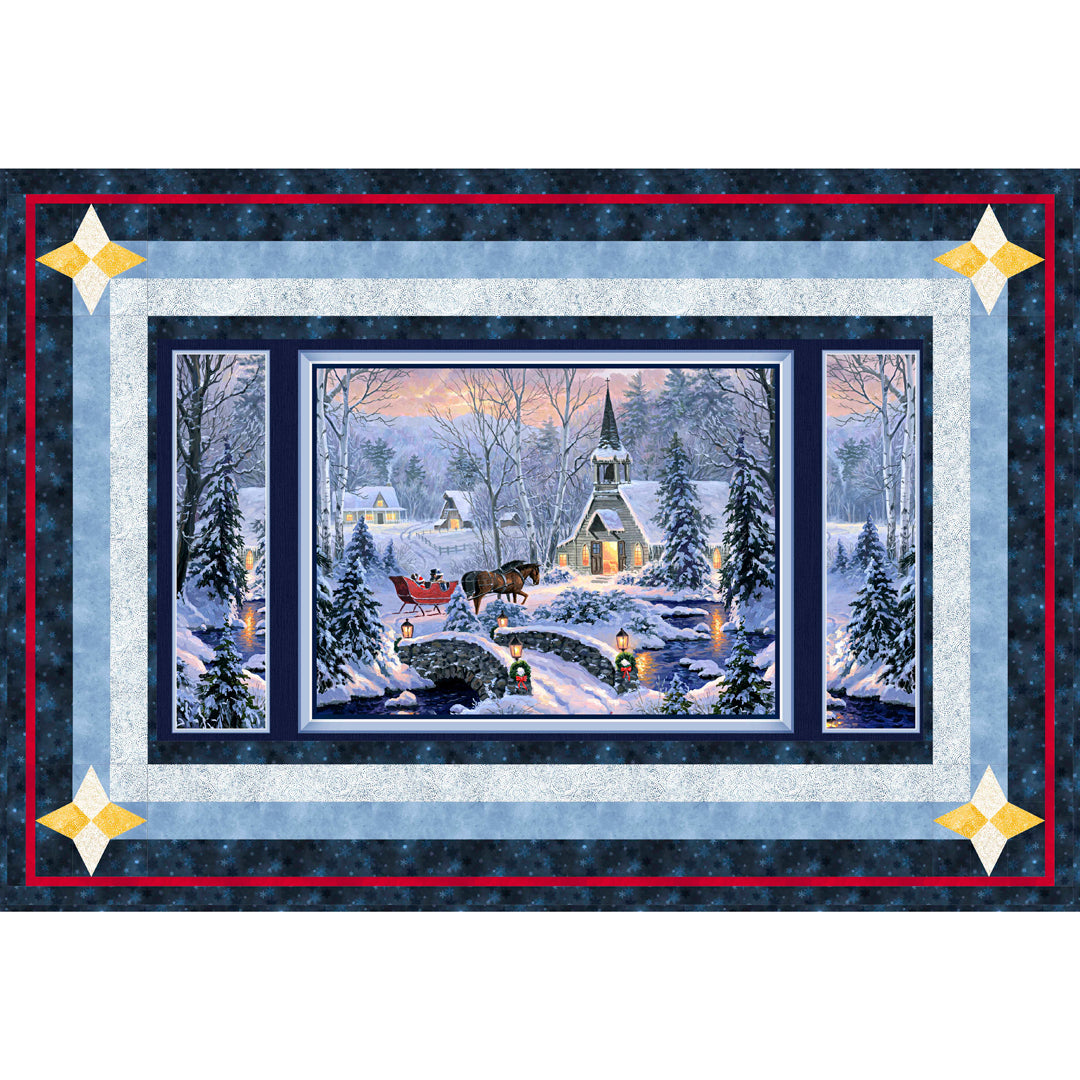 Cozy Evening Panel Quilt<br>Cyndi Hershey<br>Available June 2026