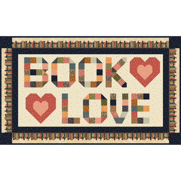 Book Love Wall Quilt<br>by Lisa Swenson Ruble<br>Available July 2026