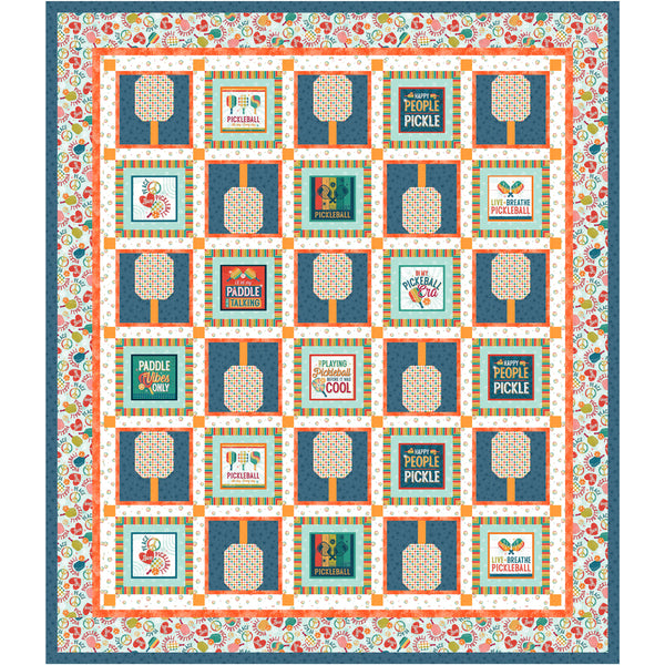 Paddle Talk Quilt<br>by Cyndi Hershey<br>Available October 2025.