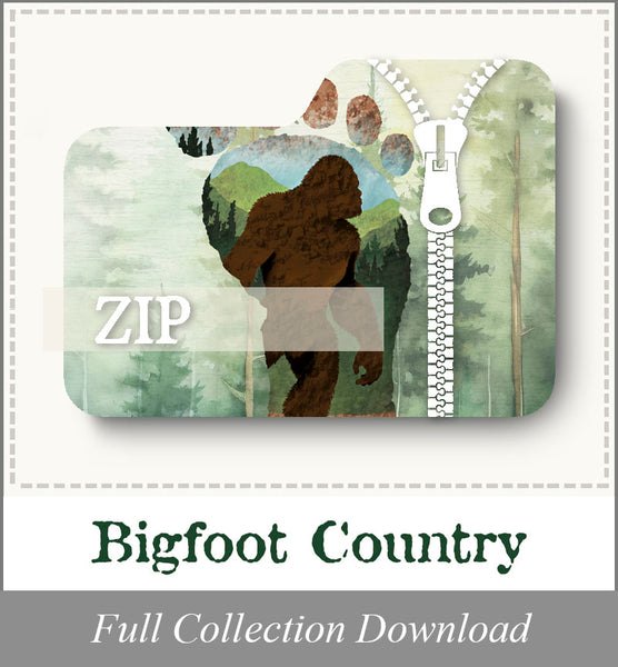 Bigfoot Country<br>Zip Folder