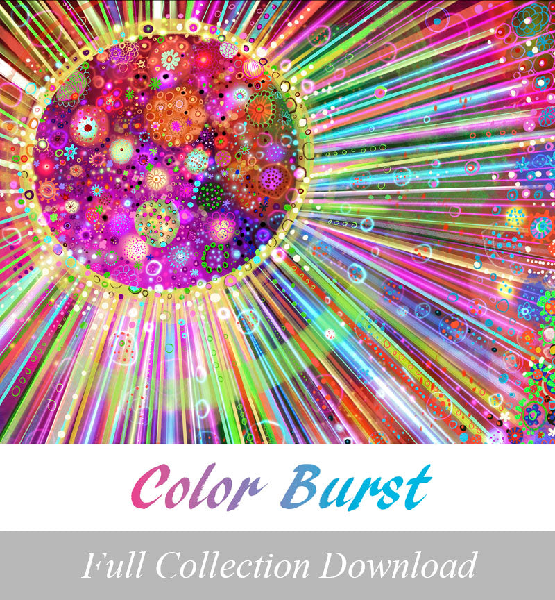 Color Burst<br>Zip Folder
