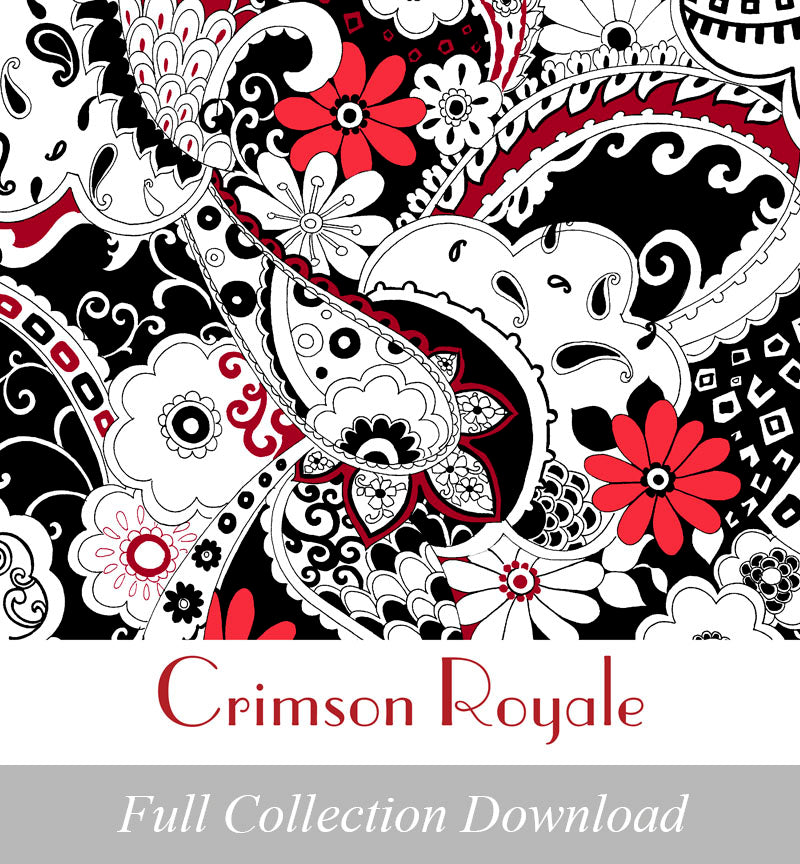 Crimson Royale<br>Zip Folder