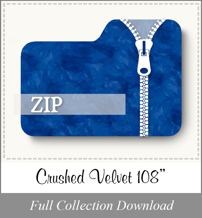 Crushed Velvet 108”<br>Zip Fold