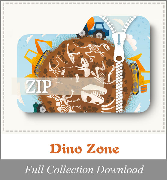 Dino Zone<br>Zip Folder