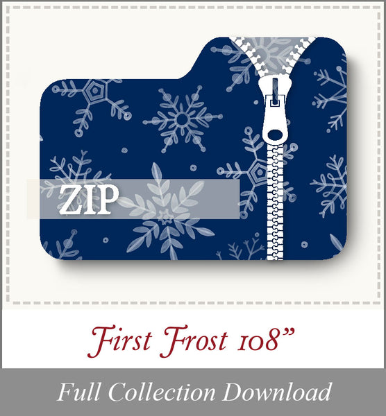 First Frost 108<br>Zip Folder
