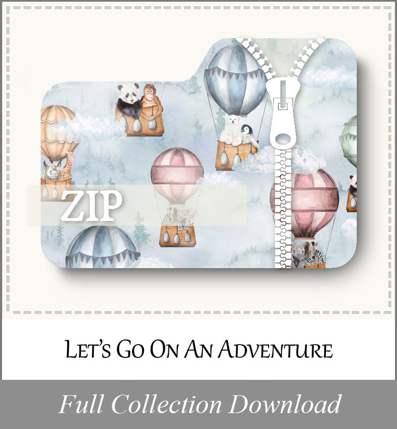 Let’s Go On An Adventure<br>Zip Fold