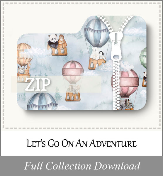 Let’s Go On An Adventure<br>Zip Fold