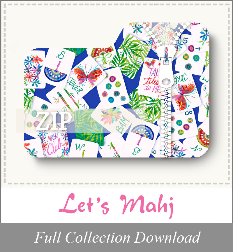Let's Mahj<br>Zip Folder