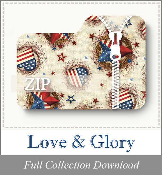Love & Glory<br>Zip Folder