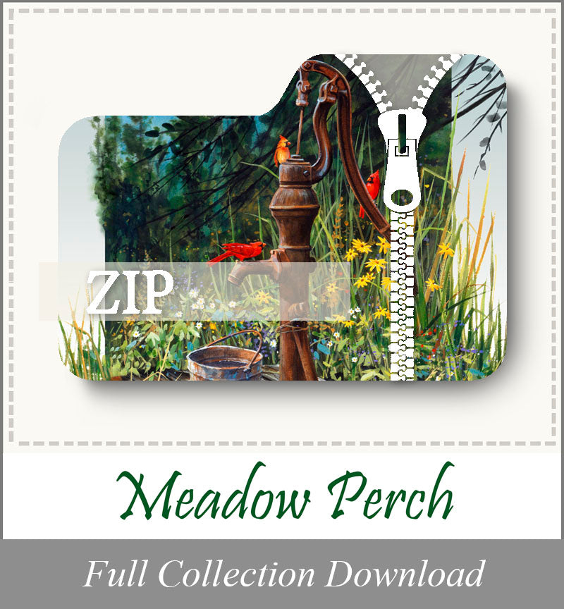 Meadow Perch<br>Zip Folder