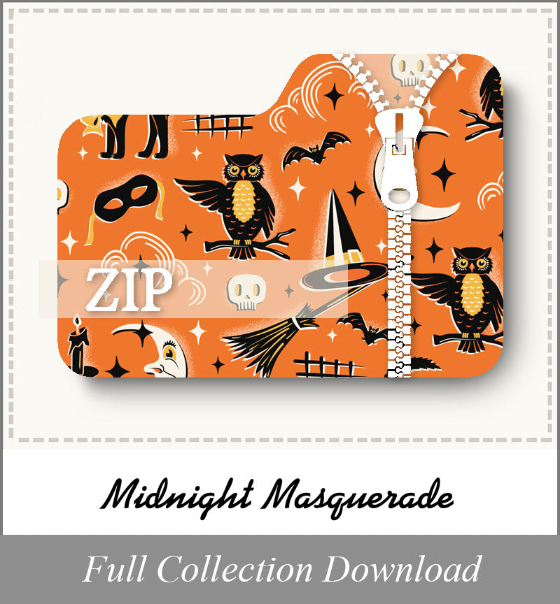 Midnight Masquerade<br>Zip Folder