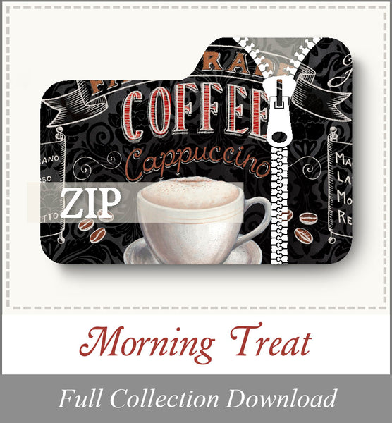 Morning Treat<br>Zip Folder