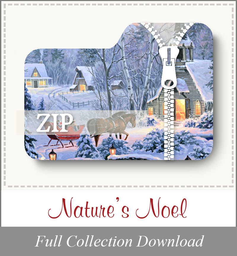 Nature’s Noel<br>Zip Folder