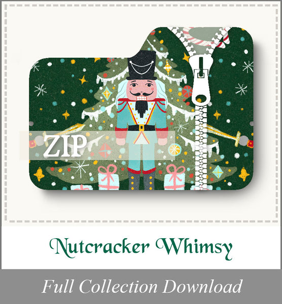 Nutcracker Whimsy<br>Zip Folder