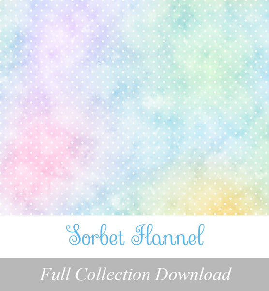 Sorbet Flannel<br>Zip Folder
