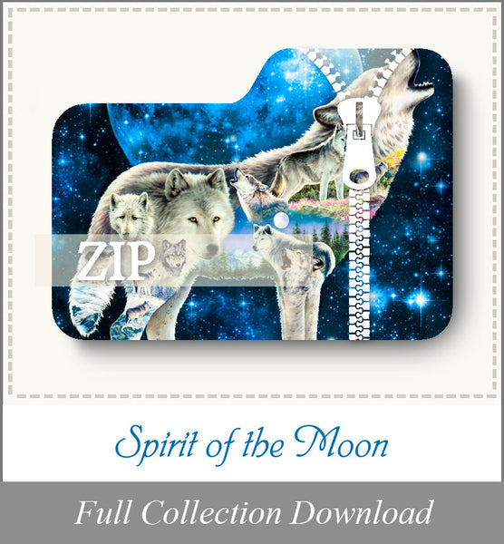 Spirit of the Moon<br>Zip Folder