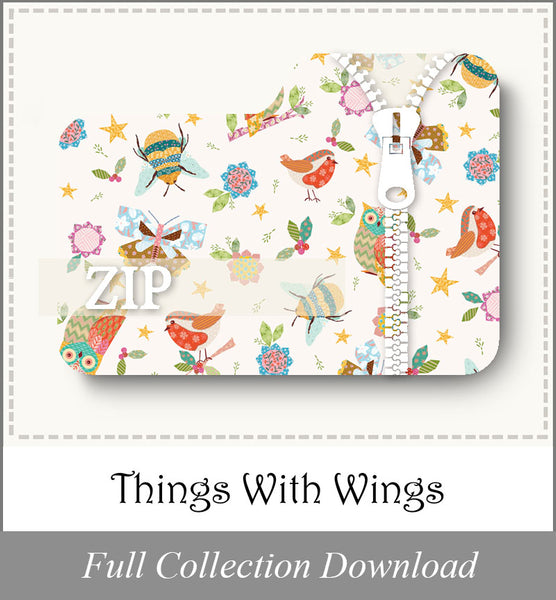 Things With Wings<br>Zip Fold