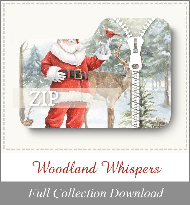 Woodland Whispers<br>Zip Folder