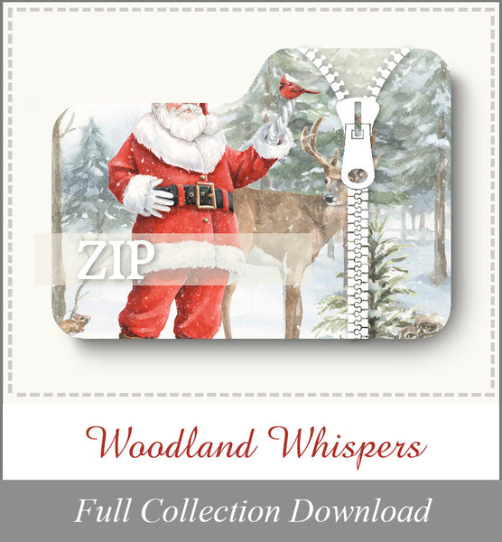 Woodland Whispers<br>Zip Folder