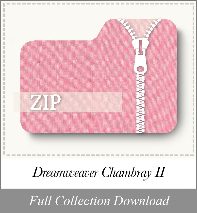 Dreamweaver Chambray II<br>Zip Folder