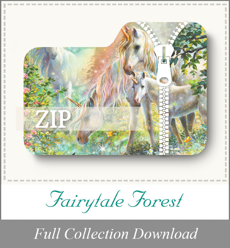Fairytale Forest<br>Zip Folder